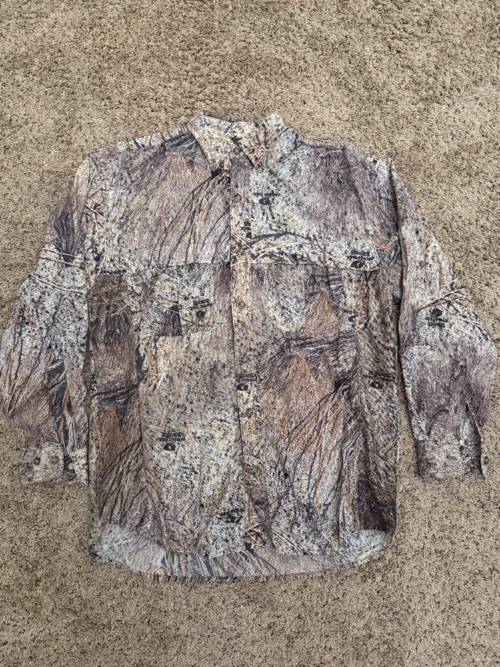 RedHead long sleeve Button Down Shirt Mens size Large